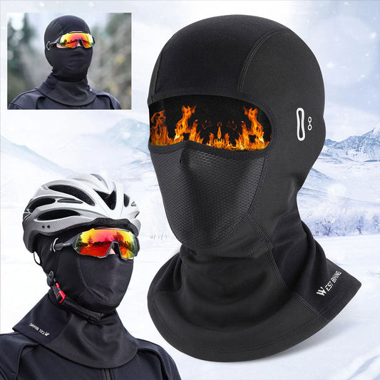 Cagoule Moto d’hiver Professionnel Tissue de Haute Qualité avec Emplacement pour Lunettes – قناع شتوي للدرجات النارية - تنزوت