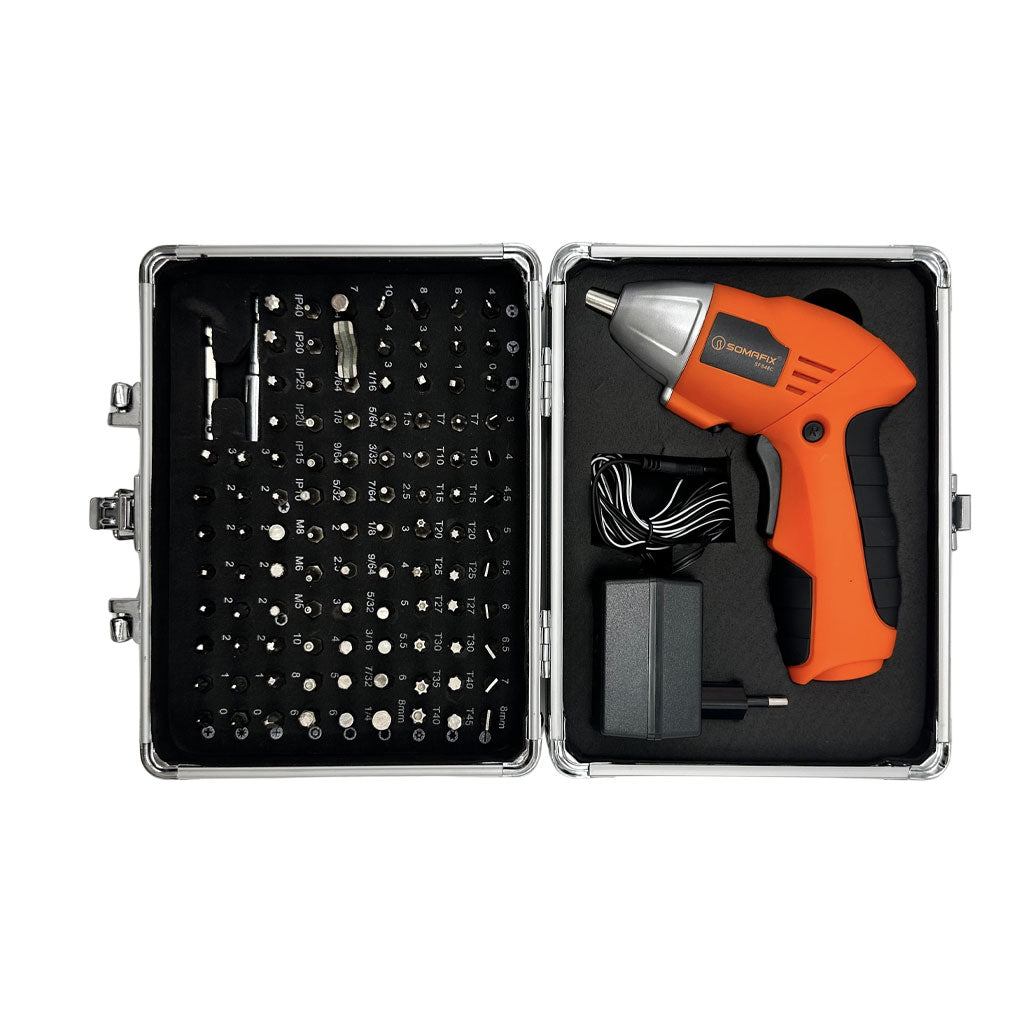 Visseuse Électrique SOMAFIX Coffret Complet avec Embouts de Précision – حقيبة مفك كهربائي
