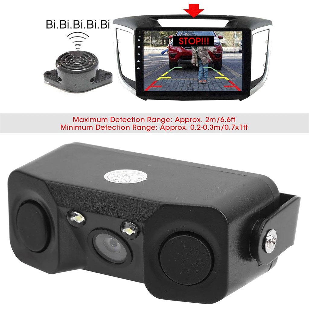 Kit de caméra de recule avec double capteur de de stationnement – كاميرة خلفية مع رادارات خلفية