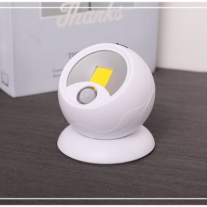 Pack 2 Lampe COB à détecteur de mouvement portable à 360 °
