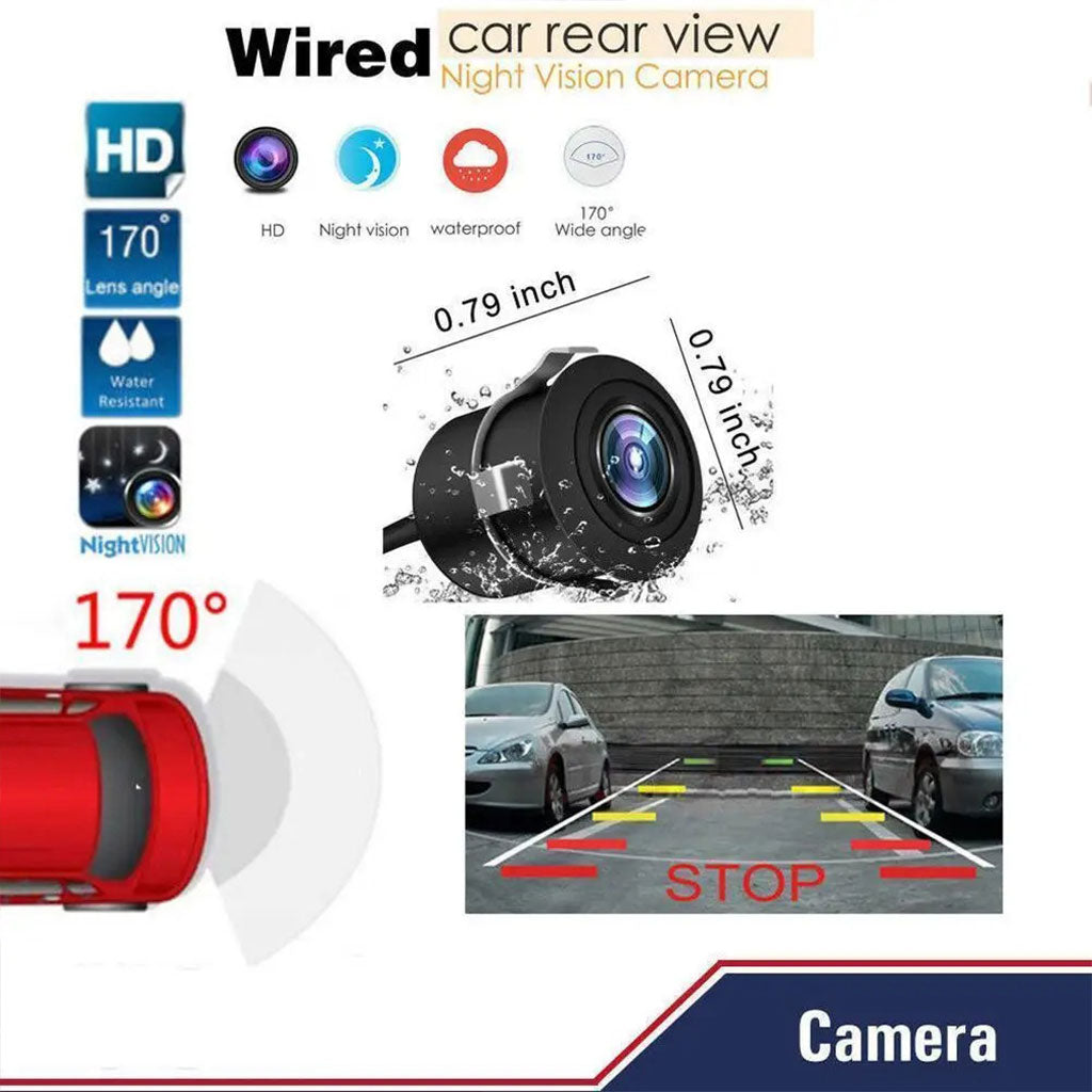 Caméra de recul CCD pour voiture avec vision nocturne HD