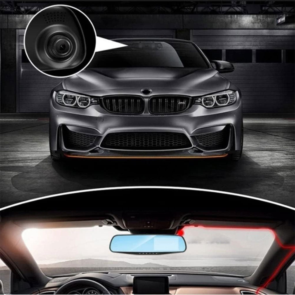 Rétroviseur et Caméra de voiture avant arrière FHD 1080P 4.3P