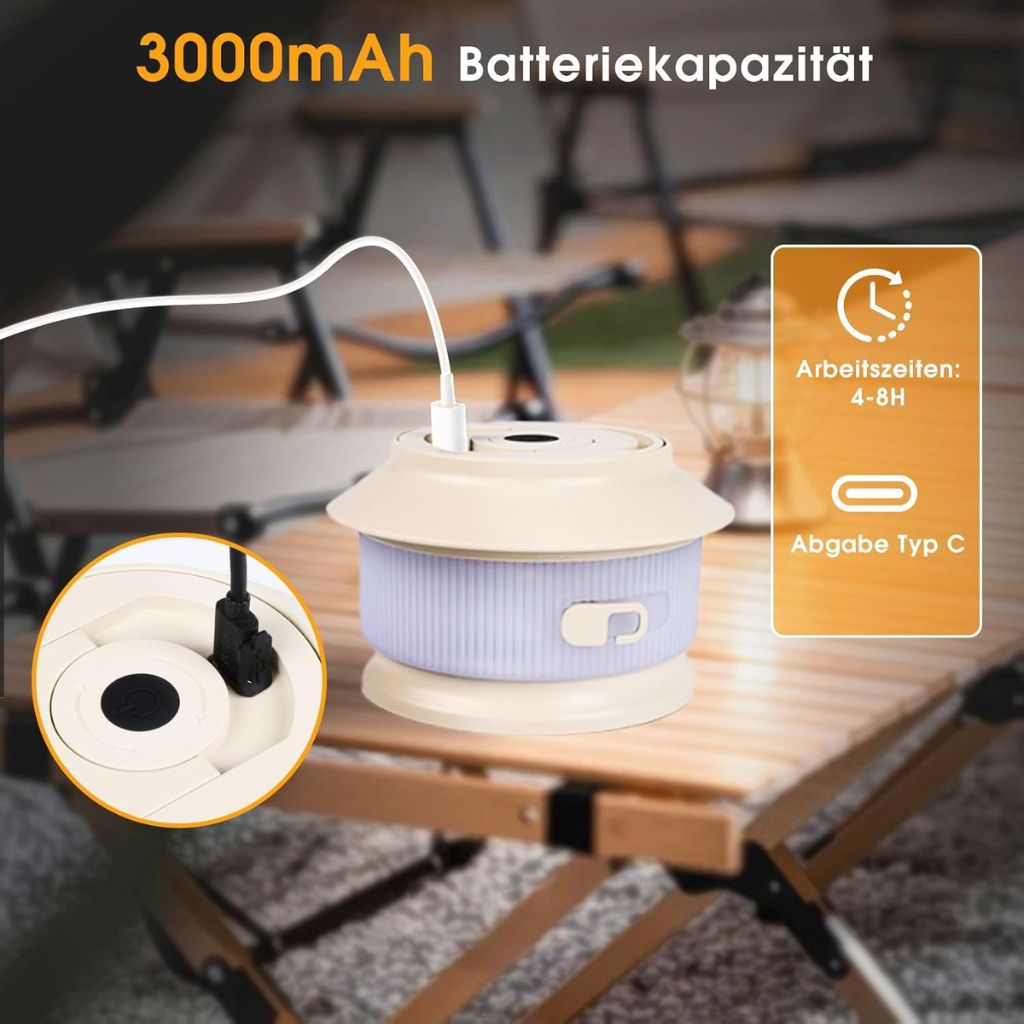 Guirlande Lumineuse Extérieure Rechargeable 20M - مصابيح سلسلة قابلة لإعادة الشحن