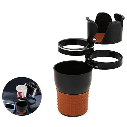 Porte-gobelet Multi intelligent réglable 5en1 pour voiture, rangement accessoires d’intérieur de voiture