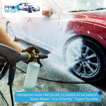 Kit de Lavage Auto Ultime Haute Pression avec Pistolet à Mousse et 5 Buses de Lavage – طقم غسل السيارات