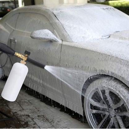 Kit de Lavage Auto Ultime Haute Pression avec Pistolet à Mousse et 5 Buses de Lavage – طقم غسل السيارات