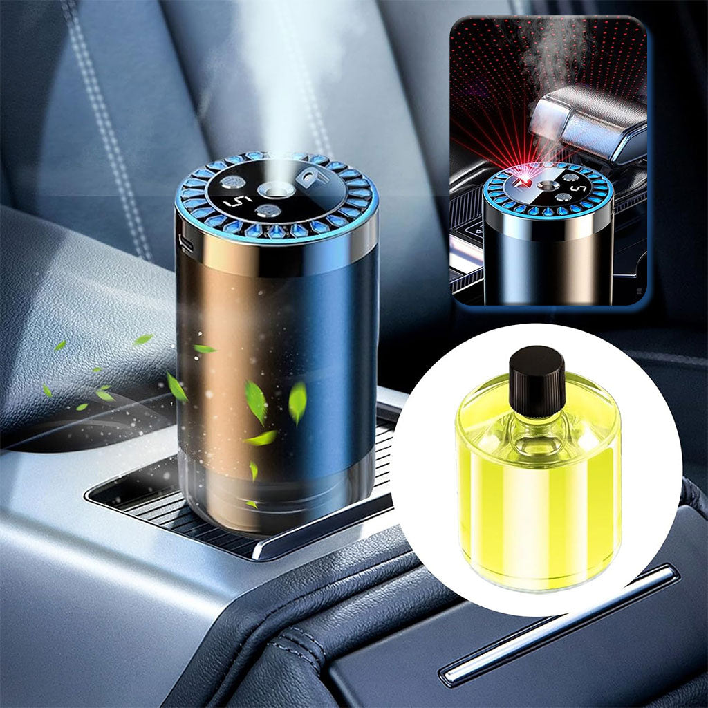 Diffuseur d’huiles essentielles pour Avec LED Ciel étoilé pour voiture – جهاز تعطير بأضواء للسيارات تنزوت
