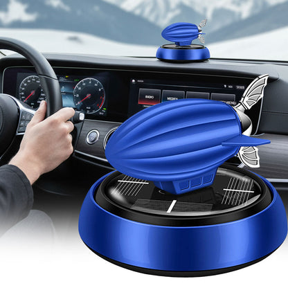 Dirigeable Désodorisant solaire en alliage pour voiture – معطر هواء للسيارة يعمل بالطاقة الشمسية على شكل منطاد