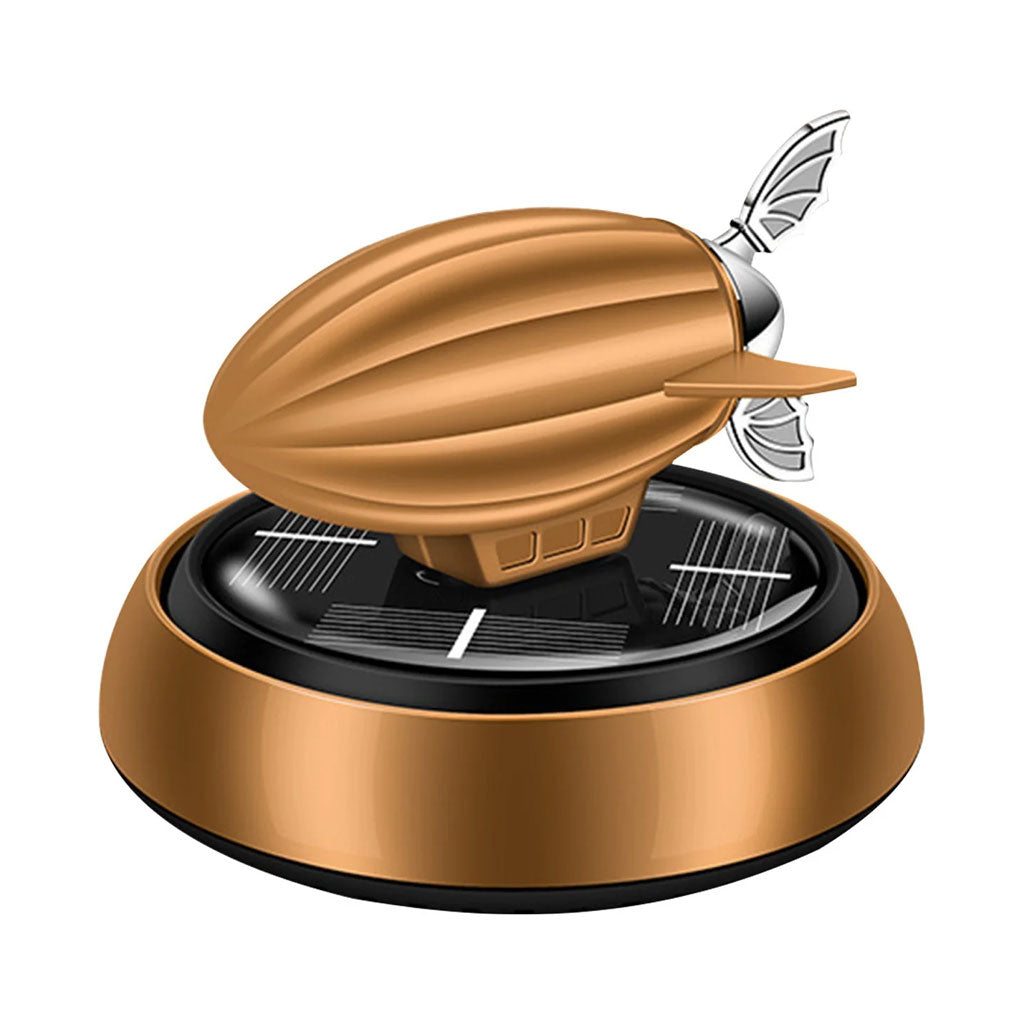 Dirigeable Désodorisant solaire en alliage pour voiture – معطر هواء للسيارة يعمل بالطاقة الشمسية على شكل منطاد