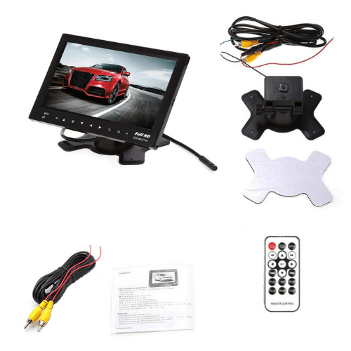 DVD 7 Inch TFT LCD Car Dashboard Touchscreen Monitor