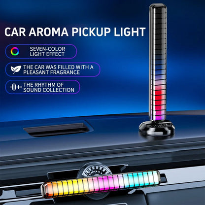 Lampe d’ambiance musicale pour voiture avec humidificateur RGB 1Pcs – مصباح موسيقي للسيارة مع معطر جو