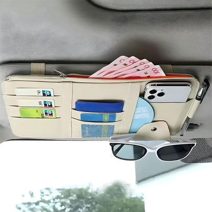Organiseur de pare-soleil universelle de voiture multifonctionnel – منظم أغراض في السيارة