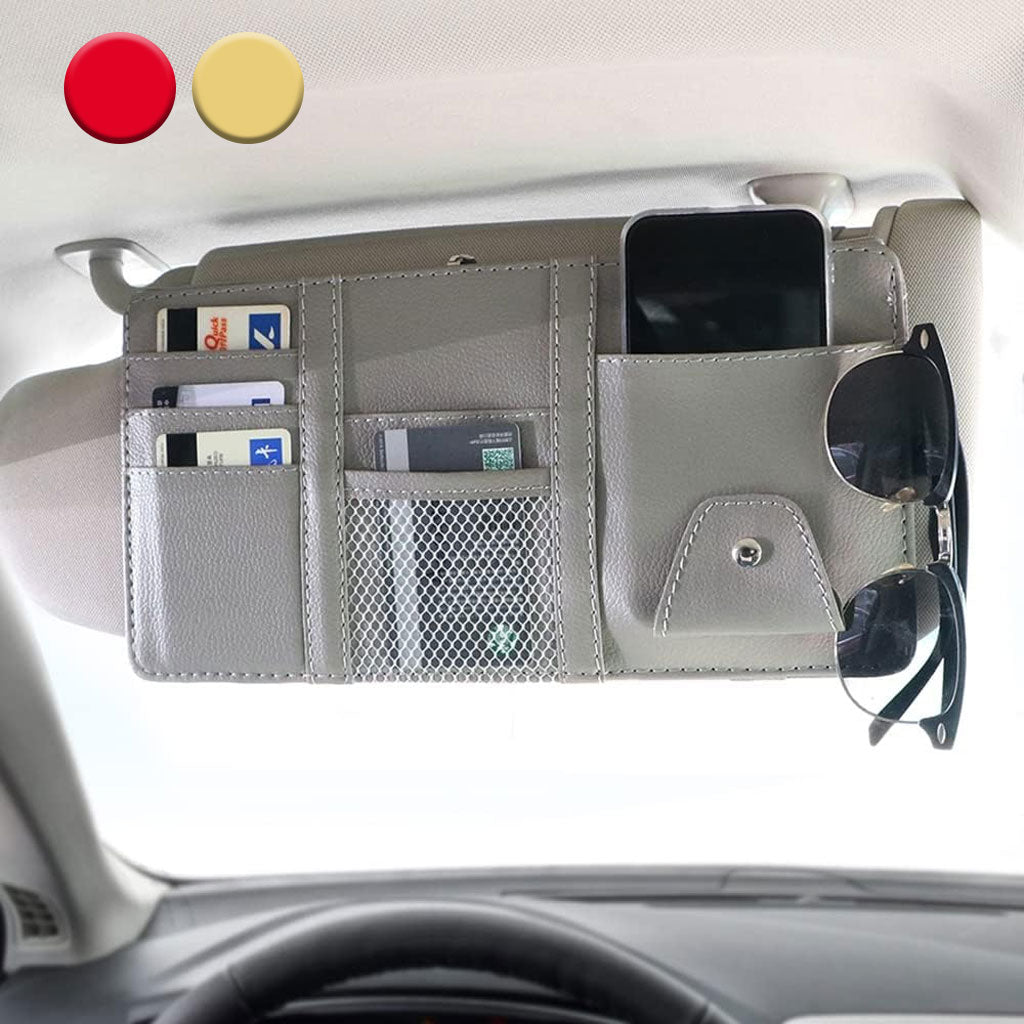 Organiseur de pare-soleil universelle de voiture multifonctionnel – منظم أغراض في السيارة - تنزوت