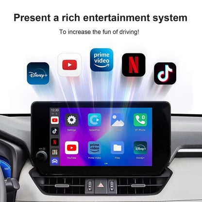 Box CarPlay Sans Fil Android 13 pour Voiture Stockage 32GB + 2GB RAM – جهاز ميديا بنظام أندرويد 13