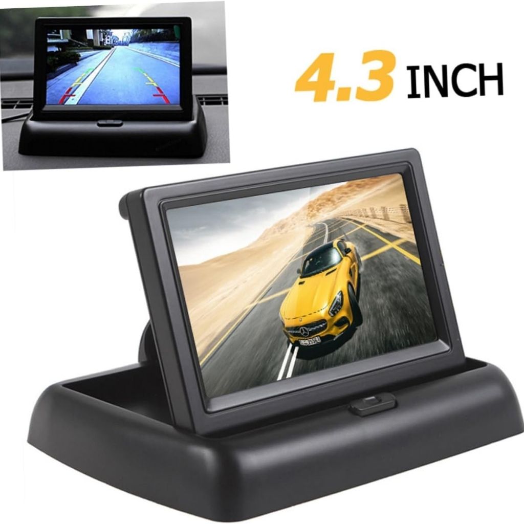 Ecran LCD Pliable 4,3 Pouces pour Voiture – شاشة للسيارة