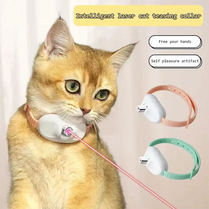 Collier Laser LED un Jouet Interactif pour Chat – سوار ليزر للقطط