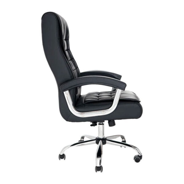 Chaise de Bureau Présidentiel LUXE avec base pivotante et ressorts ensachés – كرسي مكتب مريح وجودة عالية