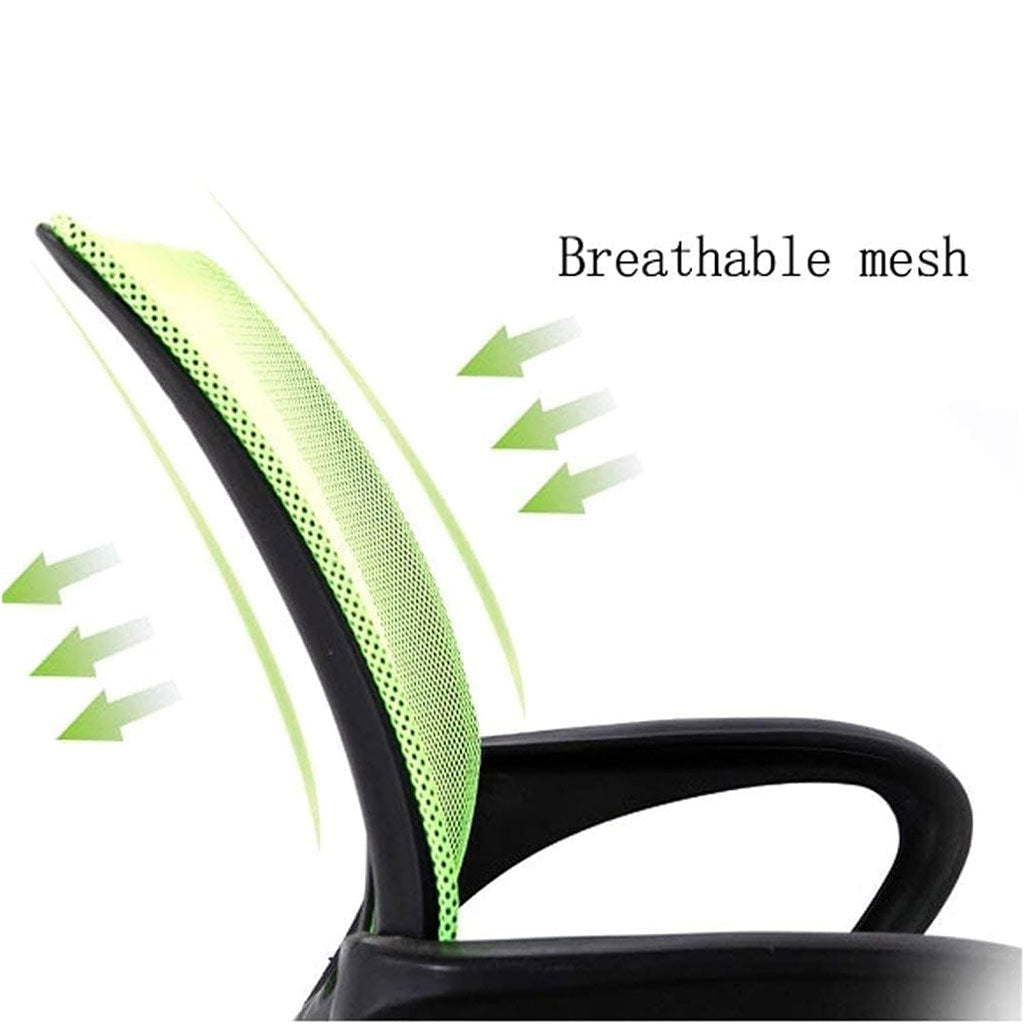 Chaise de Bureau Ergonomique avec Support Lombaire Vert – كرسي مكتب مريح مع دعامة للظهر