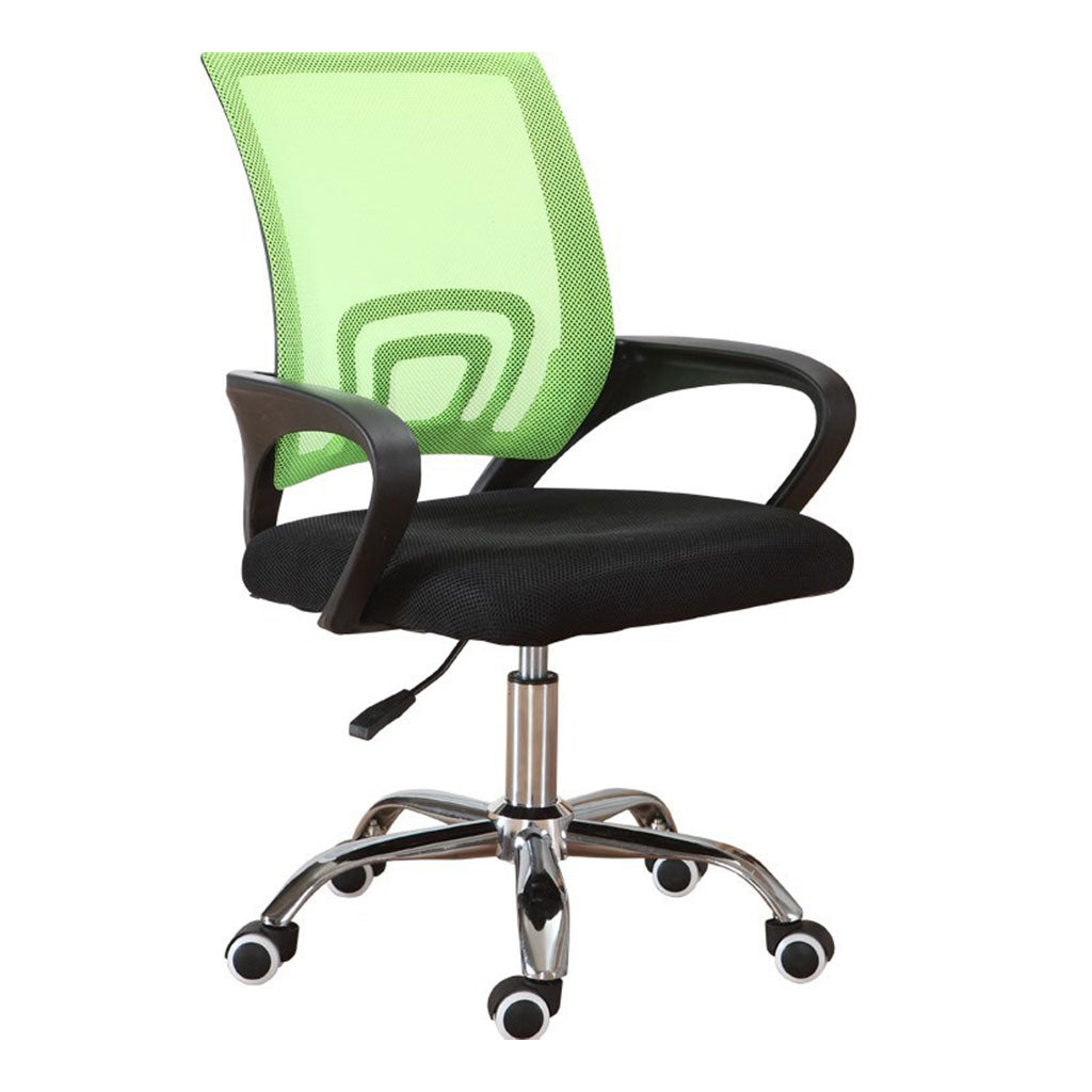 Chaise de Bureau Ergonomique avec Support Lombaire Vert – كرسي مكتب مريح مع دعامة للظهر