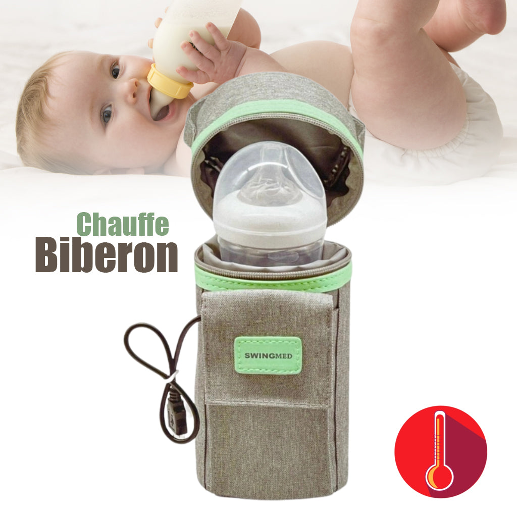 SWINGMED Chauffe Biberon Maison et Voiture USB – سخان قارورة الحليب محمول تنزوت
