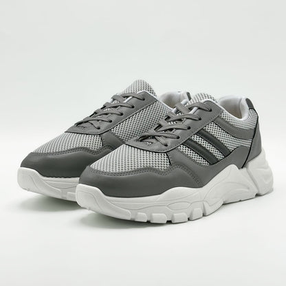 Chaussure streetwear casual confortable semelle absorbante au chocs - GRIS تنزوت