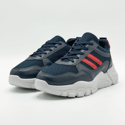 Chaussure streetwear casual confortable semelle absorbante au chocs - BLEU NUIT تنزوت