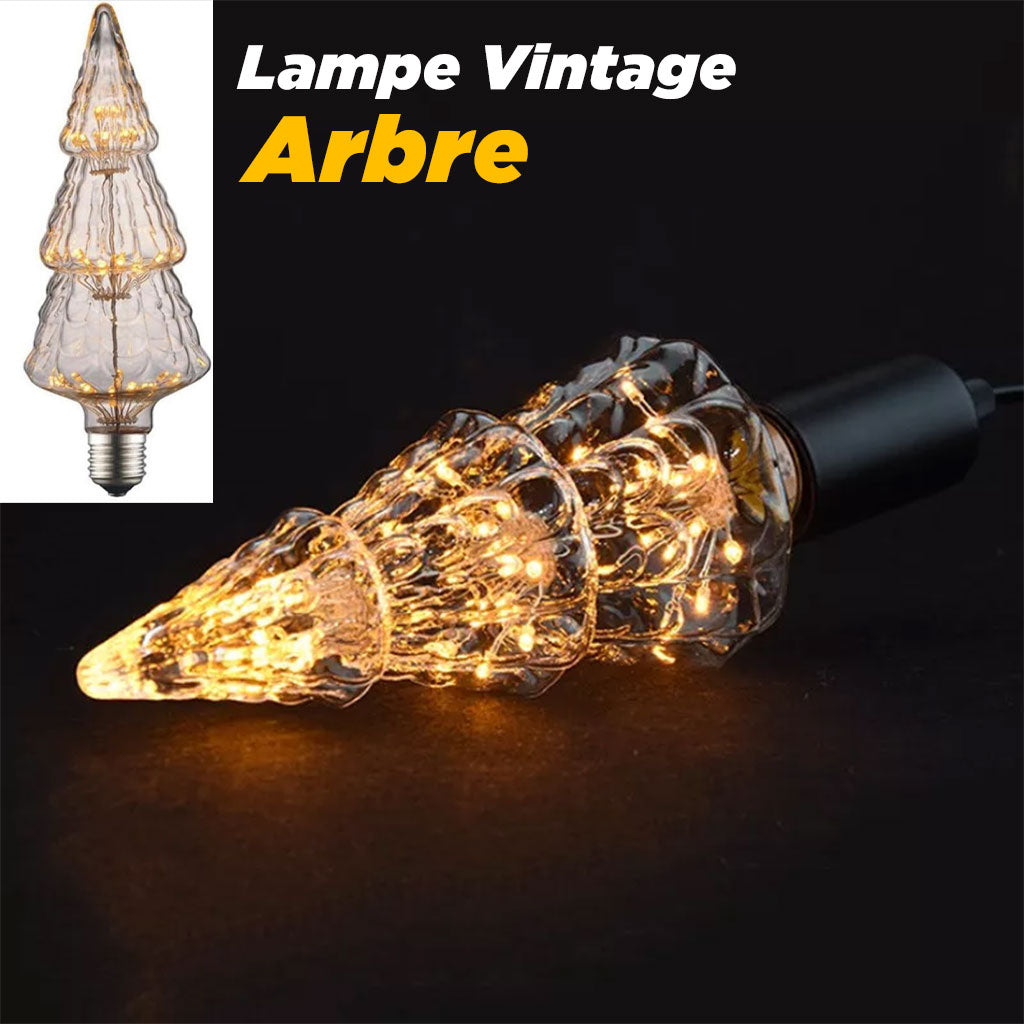 Ampoule Edison E27 à vis LED Motif Arbre – مصباح ديكور تنزوت