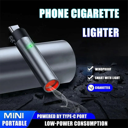 Briquet électrique Portable Alimentation Type-C V2