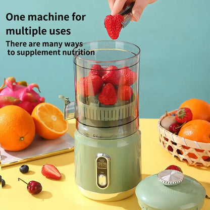 Presse Agrumes Electrique Portable 600 ml Rechargeable Moteur Silencieux – عصارة حمضيات محمولة وقابلة للشحن