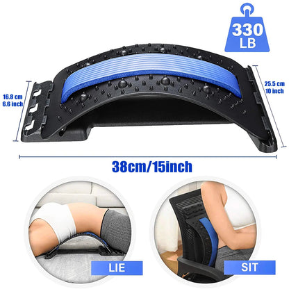 Civière de support lombaire pour massage du dos, planche vertébrale, muscle inférieur et supérieur, instituts oto pour hernie discale