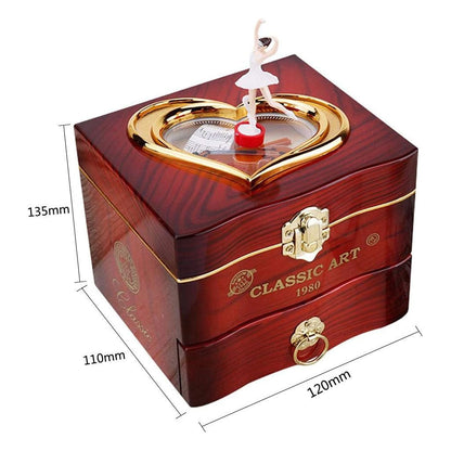 Boîte à Bijoux Classique avec Piano – علبة موسيقية كلاسيكية