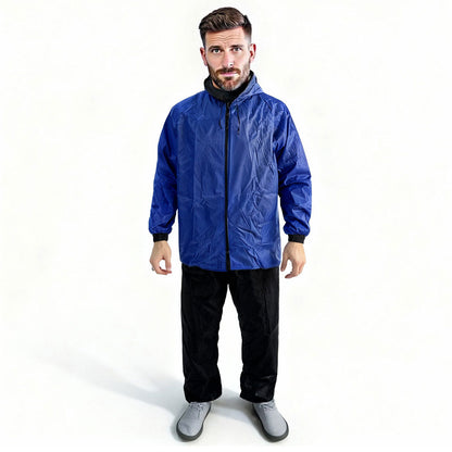 Ensemble De Pluie Imperméable Veste Et Pantalon avec Doublure Intérieure V2 – بدلة مقاومة للماء سميكة