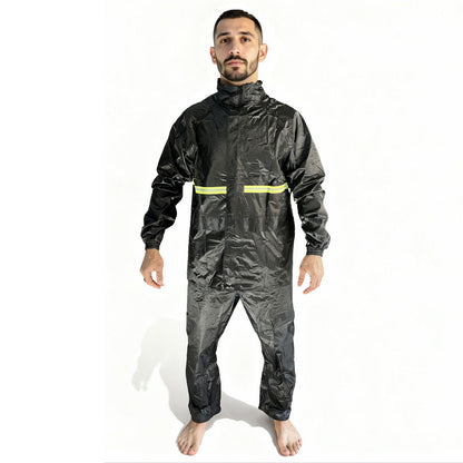 Pack Tenue De Pluie Imperméable Veste Et Pantalon avec Cagoule