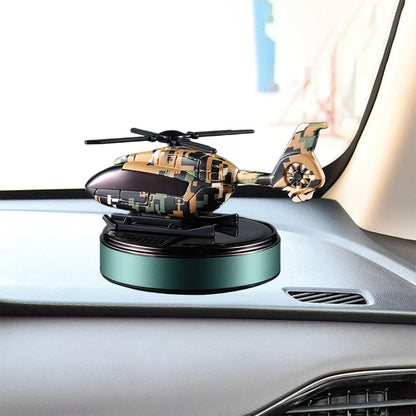 Diffuseur d’aromathérapie Solaire Décoration Style Avion Camouflage – موزع العطر في السيارة