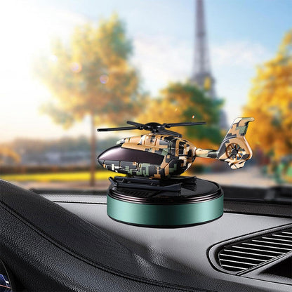 Diffuseur d’aromathérapie Solaire Décoration Style Avion Camouflage – موزع العطر في السيارة