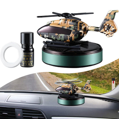 Diffuseur d’aromathérapie Solaire Décoration Style Avion Camouflage – موزع العطر في السيارة - تنزوت