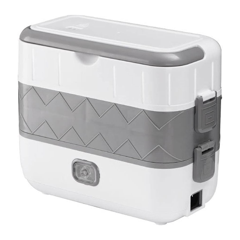 Boîte à Lunch Électrique Portable avec 2 Récipients Amovibles en Acier Inoxydable – علبة تسخين طعام