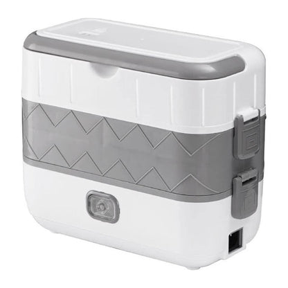 Boîte à Lunch Électrique Portable avec 2 Récipients Amovibles en Acier Inoxydable – علبة تسخين طعام