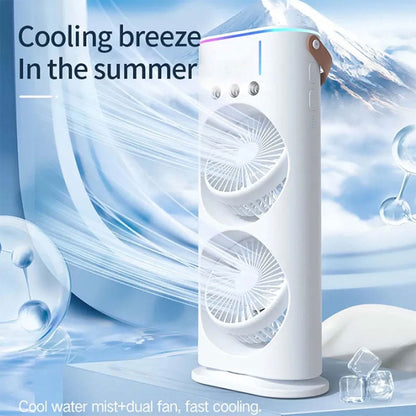 Refroidisseur Portable à Double Ventilateur – جهاز تبريد محمول
