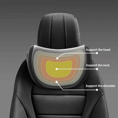 PACK 2 Coussin pour Appuie Tête de Voiture en Tissue Memory Foam – وسادة رأس في السيارة