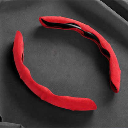 Housse de volant séparée tissue alcantara antidérapant – غطاء عجلة القيادة