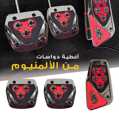 3 x couvercle de pédale antidérapant d'accélérateur de transmission manuelle - دواسات قدم السيارات اليدوية - تنزوت