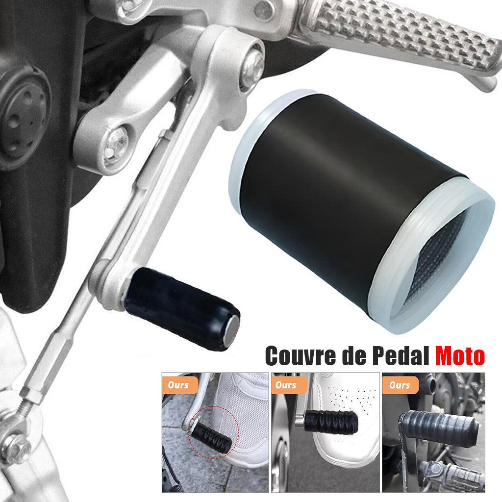 Protège Chaussures pour Moto en Caoutchouc Durable – أداة حماية الأحذية لسائقي الدراجات - تنزوت