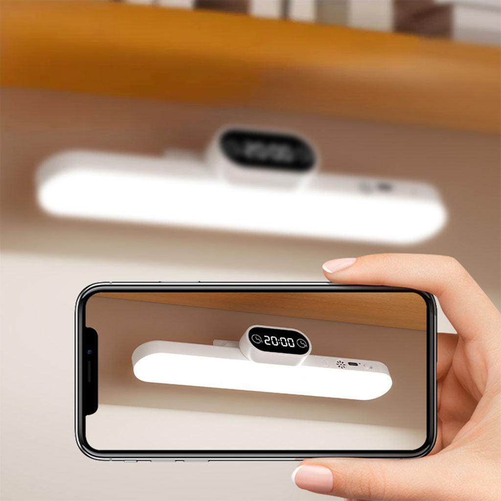 Barre lumineuse LED rechargeable tactile avec 3 modes de couleurs et minuterie PM – مصباح مغناطيسي قابل للتثبيت في عدة أماكن