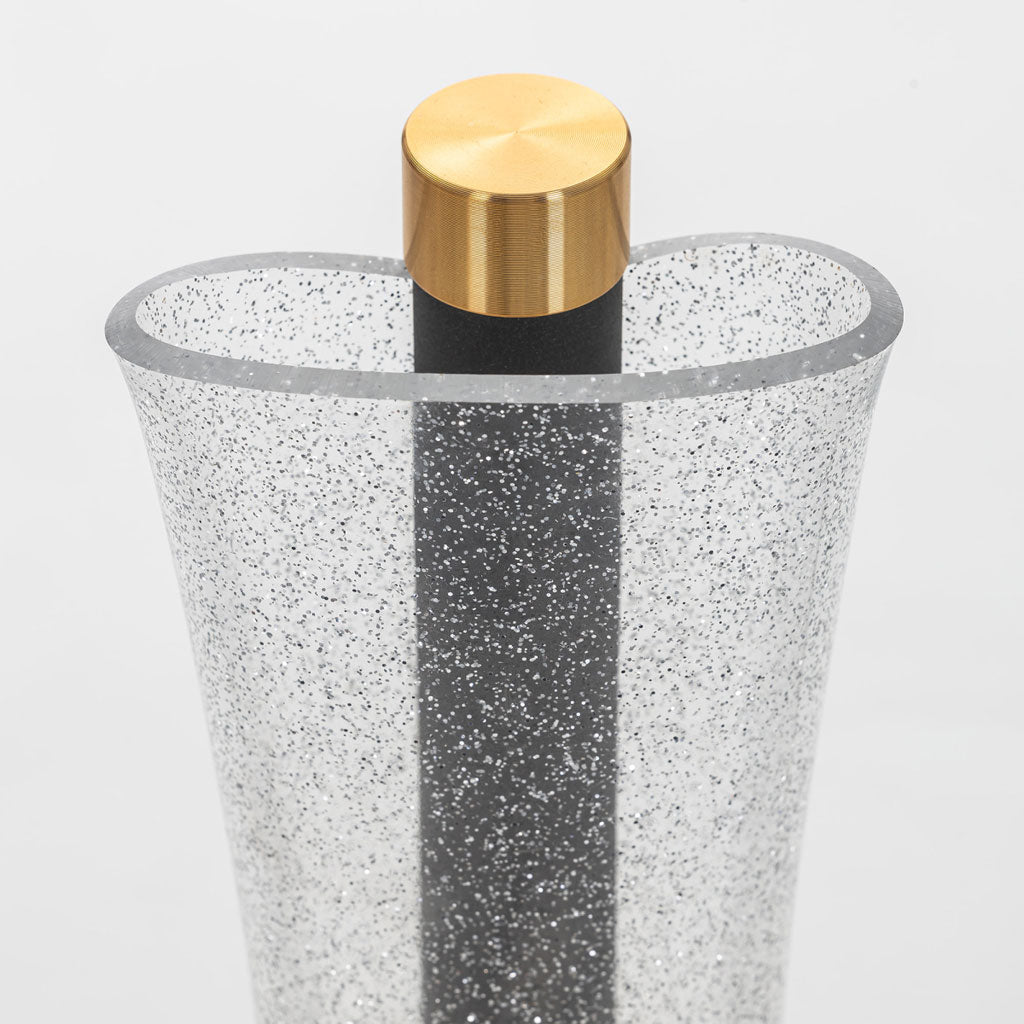 Lampe de Table LED Moderne en Cristal
