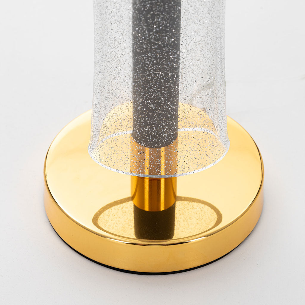 Lampe de Table LED Moderne en Cristal