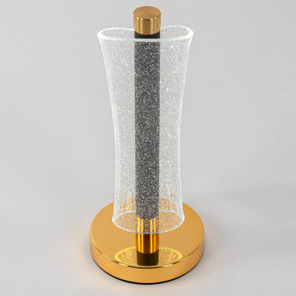 Lampe de Table LED Moderne en Cristal