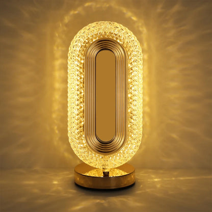 Lampe de table décorative LED forme œil d'étoile (1 pièce)