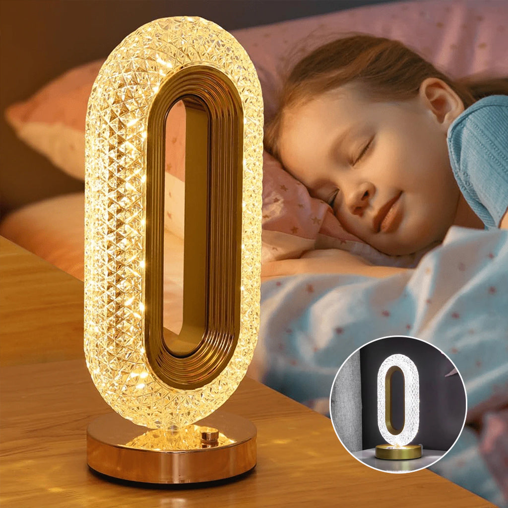 Lampe de table décorative LED forme œil d'étoile (1 pièce) تنزوت