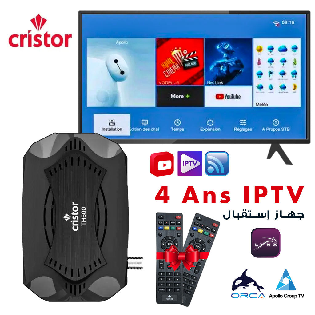 Demo Décodeur Cristor Thunder TH500 - تنزوت